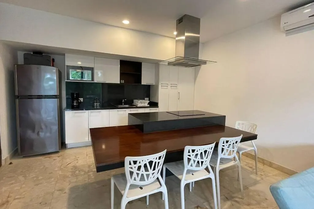 Amplio Dpto Tulum Country Club Apartment Chacalal