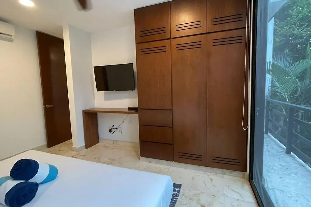 Amplio Dpto Tulum Country Club Apartment Chacalal Mexico